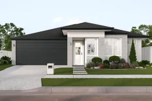 10.5m wide lot viewed from the street