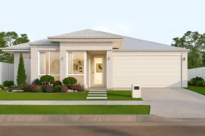 10.5m wide lot viewed from the street