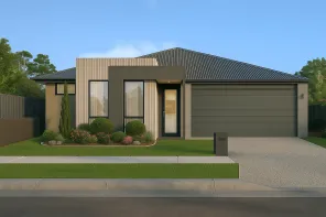 12.5m wide lot viewed from the street