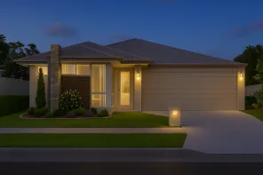 15m wide lot viewed from the street