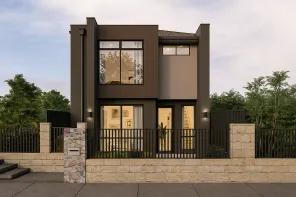 A render of the street view of The Jazz