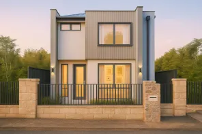 A render of the street view of The Jazz