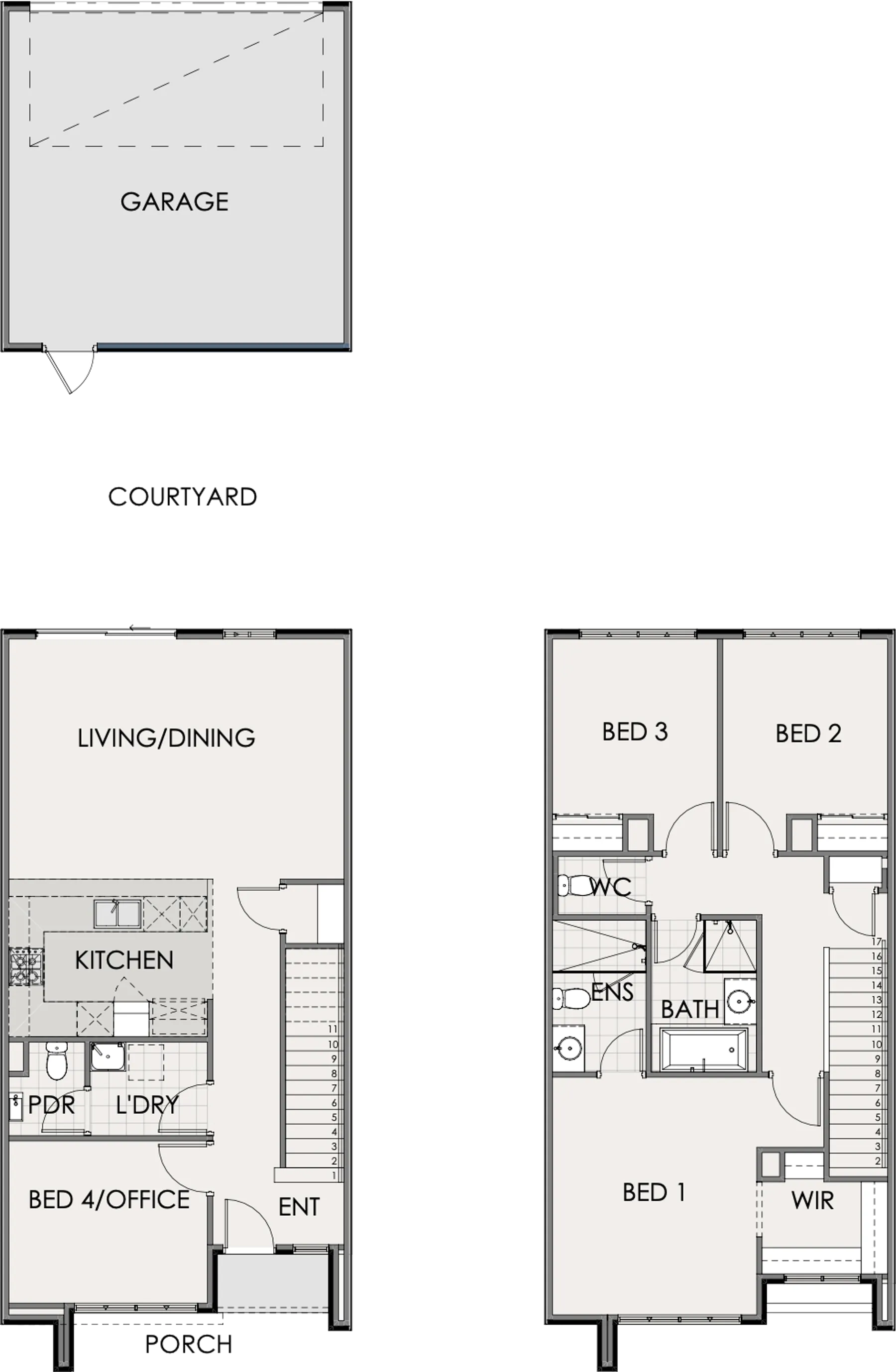 The Ella Floor Plans