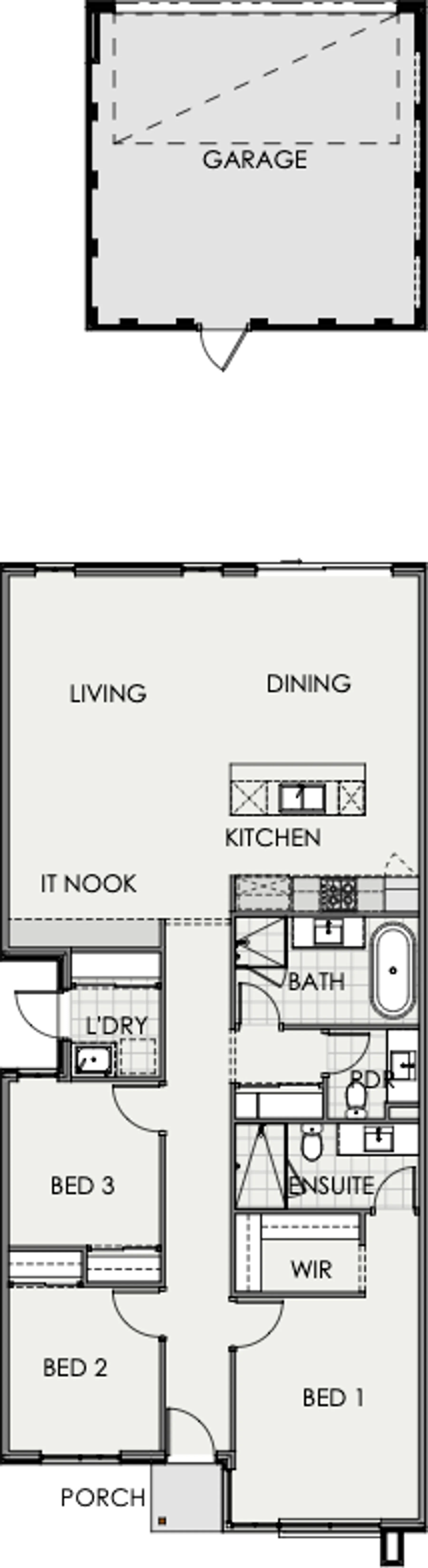 The Orion floor plan