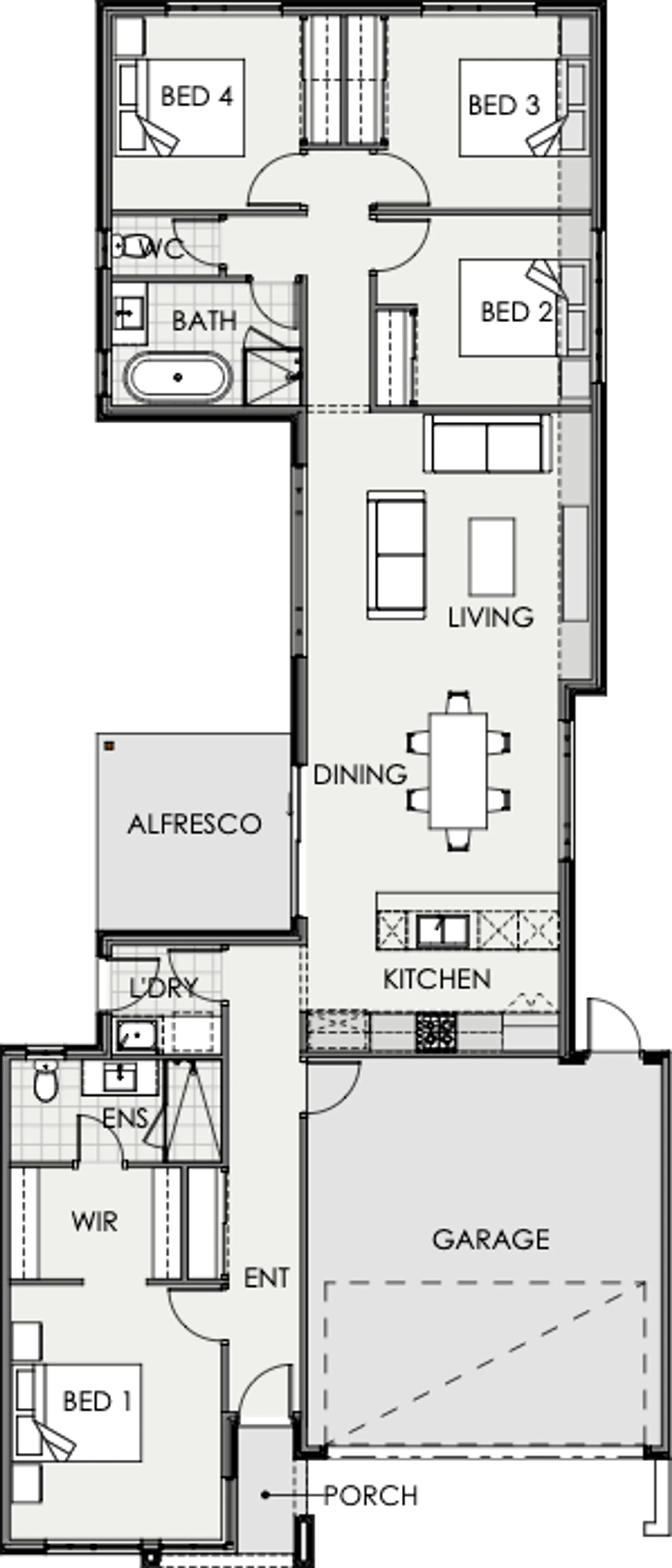 The Urban Edge floor plan