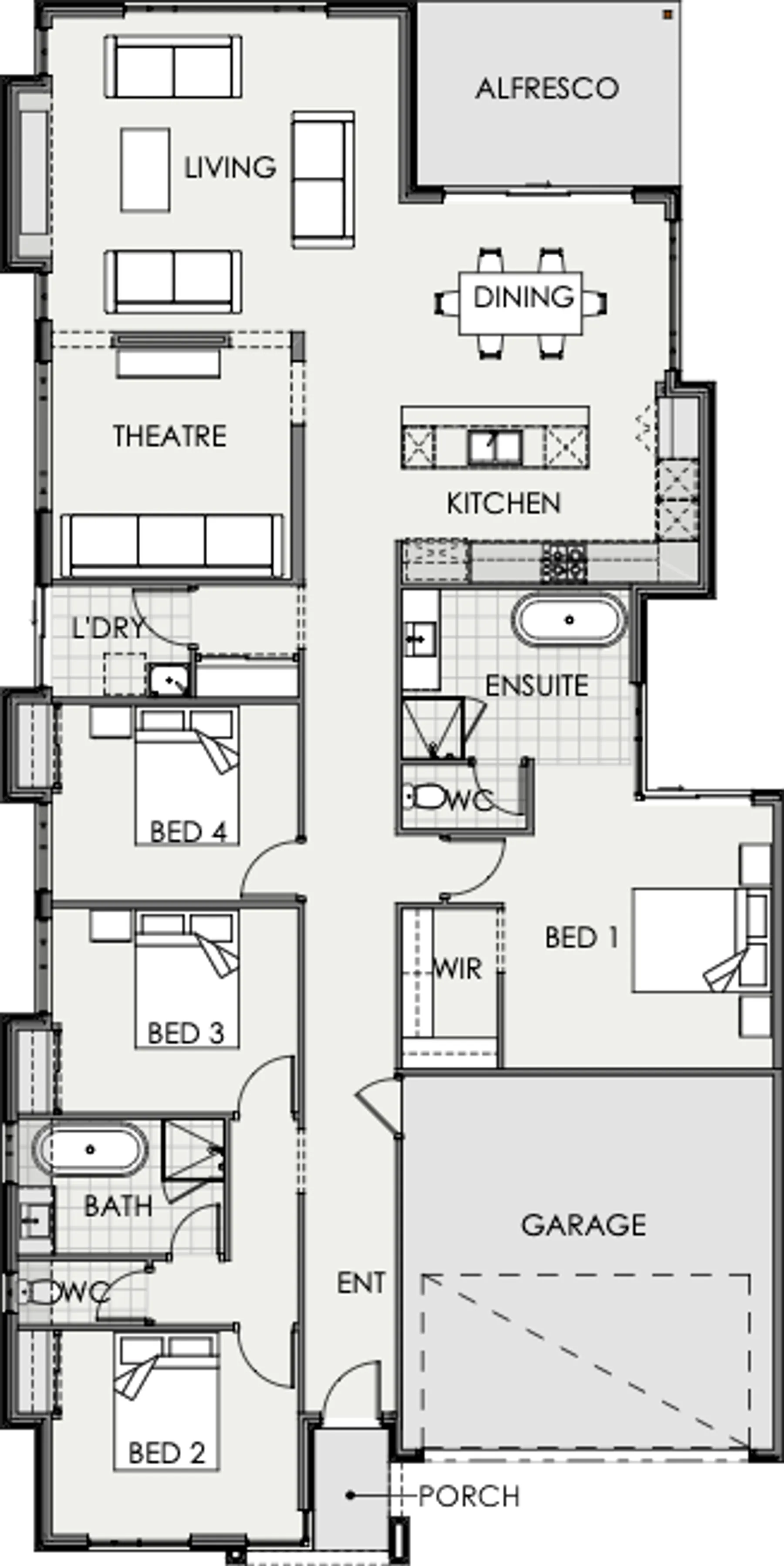 The Vantage floor plan